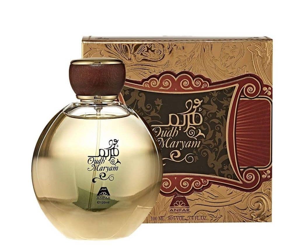 Beautiful Arabian Perfume Oud Oudh Maryam 100ml EDP By Anfar Best For Gift