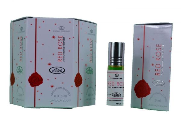 Red Rose Concentrated Perfume Oil 6ml