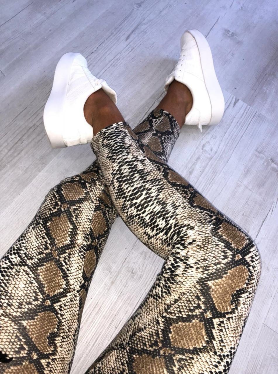 Ladies ‘Jax’ Snake Print leggings